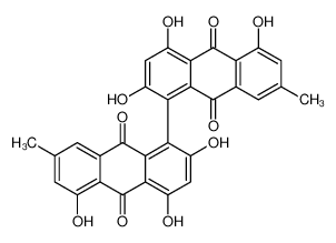 602-06-2 structure, C30H18O10