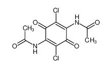 7510-09-0 N-(4-acetamido-2,5-dichloro-3,6-dioxocyclohexa-1,4-dien-1-yl)acetamide