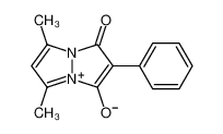 anhydro-5,7-dimethyl-1-hydroxy-3-oxo-2-phenylpyrazolo[1,2-a]pyrazolium hydroxide 76434-58-7