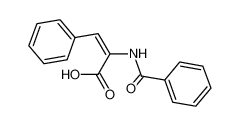 57427-85-7 spectrum, (E)-α-(benzamido)-cinnamic acid