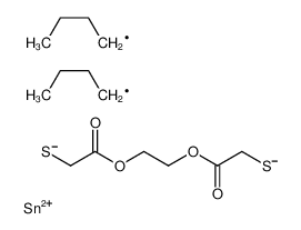 5,5-dibutyl-1,9-dioxa-4,6-dithia-5-stannacycloundecane-2,8-dione 13468-00-3