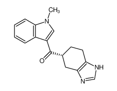 5-[(1-Methylindole-3-yl)carbonyl]-4,5,6,7-tetrahydro-1H-bezimidazole 132036-39-6