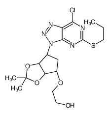 376608-75-2 structure, C17H24ClN5O4S