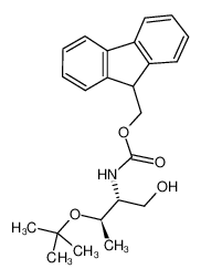 9H-fluoren-9-ylmethyl N-[(2R,3R)-1-hydroxy-3-[(2-methylpropan-2-yl)oxy]butan-2-yl]carbamate 189337-28-8