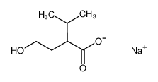 1206808-84-5 sodium 4-hydroxy-2-isopropylbutanoate