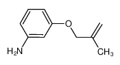 3-[(2-甲基-2-丙烯-1-基)氧基]苯胺图片