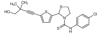 590380-34-0 structure, C20H21ClN2OS3