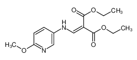 2-((6-甲氧基吡啶-3-基氨基)亚甲基)丙二酸二乙酯