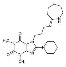 109054-72-0 structure, C21H33N7O2