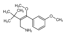 185321-96-4 2-[1-Methoxy-1-(3-methoxy-phenyl)-meth-(E)-ylidene]-3,3-dimethyl-butylamine