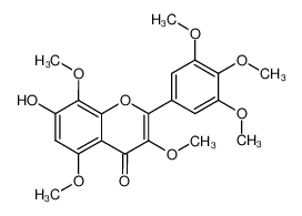 110193-72-1 structure, C21H22O9