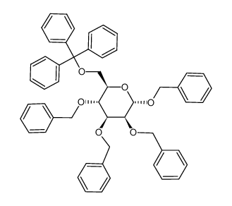 6-O-TRITYL-1,2,3,4-TETRA-O-BENZYL-A-D-MANNOPYRANOSE 78561-22-5