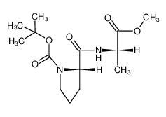 36302-04-2 spectrum, (S) tert-butyl 2-(((S)-1-methoxy-1-oxopropan-2-yl)carbamoyl)pyrrolidine-1-carboxylate