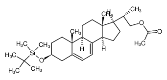 87080-72-6 3β-(tert-Butyldimethylsilyloxy)-23,24-dinorchola-5,7-dien-22-yl-ethanoat