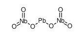 12034-88-7 structure, Nb2O6Pb