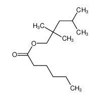 2,2,4-trimethylpentyl hexanoate 29811-48-1