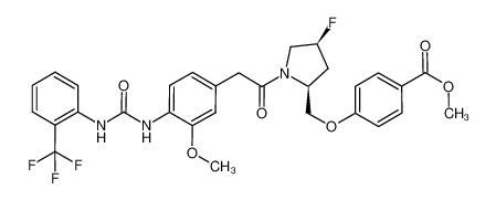 317356-49-3 structure, C30H29F4N3O6