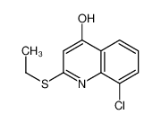 8-chloro-2-ethylsulfanyl-1H-quinolin-4-one 861397-37-7