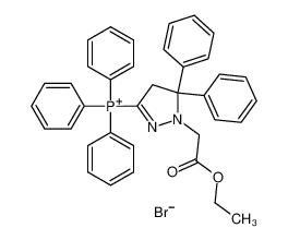 [1-(2-ethoxy-2-oxoethyl)-5,5-diphenyl-4H-pyrazol-3-yl]-triphenylphosphanium,bromide