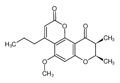 334881-61-7 spectrum, (8R,9S)-8,9-dihydro-8,9-dimethyl-5-methoxy-4-propyl-2H,10H-benzo[1,2-b,5,6-b']dipyran-2,10-dione