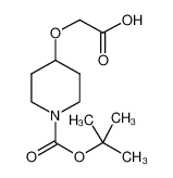 1-Boc-4-哌啶氧乙酸