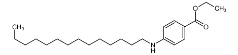 55791-59-8 ethyl 4-(tetradecylamino)benzoate