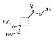 3,3-二甲氧基环丁烷-1-羧酸甲酯