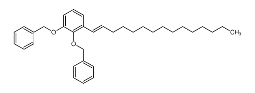 103270-40-2 1,2-bis-benzyloxy-3-pentadec-1-en-ξ-yl-benzene