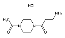 1-(4-乙酰基-1-哌嗪)-3-氨基-1-丙酮盐酸盐