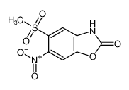 5-methylsulfonyl-6-nitro-3H-1,3-benzoxazol-2-one 31770-95-3