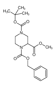 Methyl 4-Boc-1-Cbz-2-Piperazinecarboxylate 126937-42-6