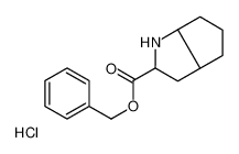 benzyl 1,2,3,3a,4,5,6,6a-octahydrocyclopenta[b]pyrrole-2-carboxylate,hydrochloride 1042674-26-9