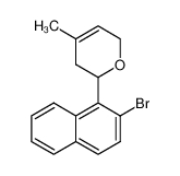 1241978-43-7 spectrum, 2-(2-bromonaphthalen-1-yl)-4-methyl-3,6-dihydro-2H-pyran