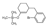 [3-[(2-bromophenyl)methyl]cyclohexen-1-yl]oxy-trimethylsilane 917837-24-2