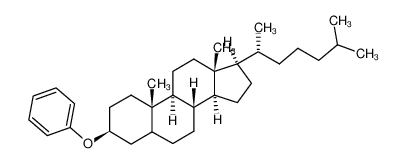 55646-60-1 (3S,8R,9S,10S,13R,14S,17R)-10,13-dimethyl-17-((R)-6-methylheptan-2-yl)-3-phenoxyhexadecahydro-1H-cyclopenta[a]phenanthrene