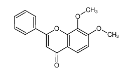 7,8-dimethoxy-2-phenylchromen-4-one 65548-54-1