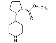 methyl (2R)-1-piperidin-4-ylpyrrolidine-2-carboxylate 726185-39-3