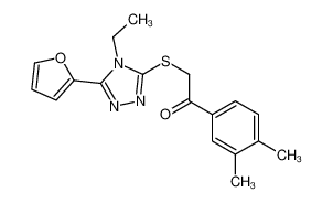 606111-55-1 structure, C18H19N3O2S