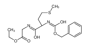 乙基N-[(苄氧基)羰基]-L-蛋氨酰甘氨酸酯