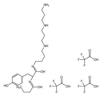 276684-27-6 structure, C29H44F9N5O9