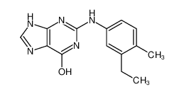 104715-65-3 structure, C14H15N5O