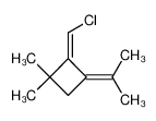 27364-01-8 2-Chlormethylen-3-isopropyliden-1,1-dimethyl-cyclobutan