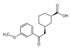 CIS-3-[2-(3-METHOXYPHENYL)-2-OXOETHYL]CYCLOHEXANE-1-CARBOXYLIC ACID 735275-09-9