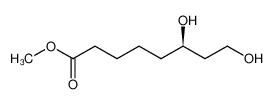 88853-25-2 Octanoic acid, 6,8-dihydroxy-, methyl ester, (6R)-