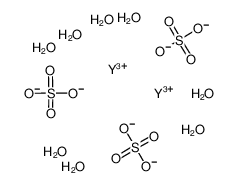 7446-33-5 structure, H16O20S3Y2