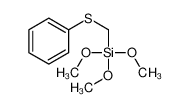 trimethoxy(phenylsulfanylmethyl)silane 57557-71-8