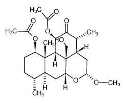 123834-82-2 structure, C25H38O8