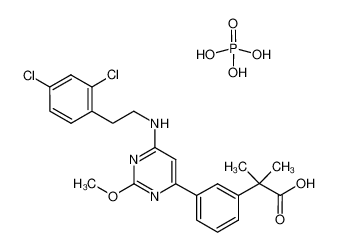 934815-71-1 structure, C23H26Cl2N3O7P