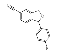 1-(4-氟苯基)-1,3-二氢异苯并呋喃-5-腈