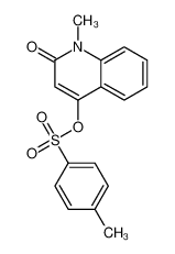 110229-40-8 (1-methyl-2-oxoquinolin-4-yl) 4-methylbenzenesulfonate